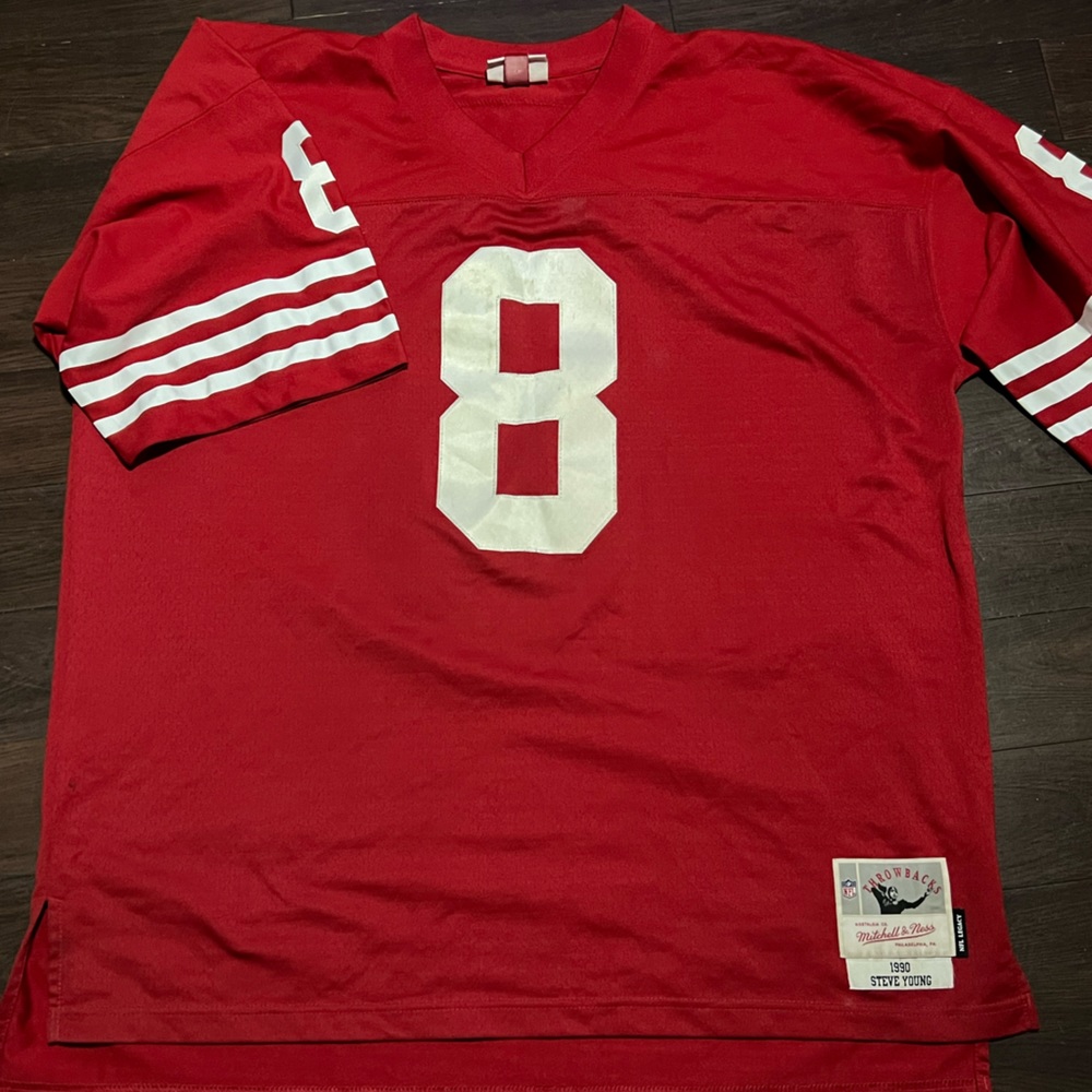 Authentic San Francisco 49ers Steve Young jersey